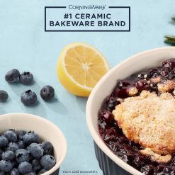 Alternative view of CorningWare  French Colors 1.5-quart Round Baking Dish, Navy