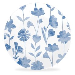 Corelle Lightweight Plates Botanical Stripes 8.5 Salad Plate, Floral