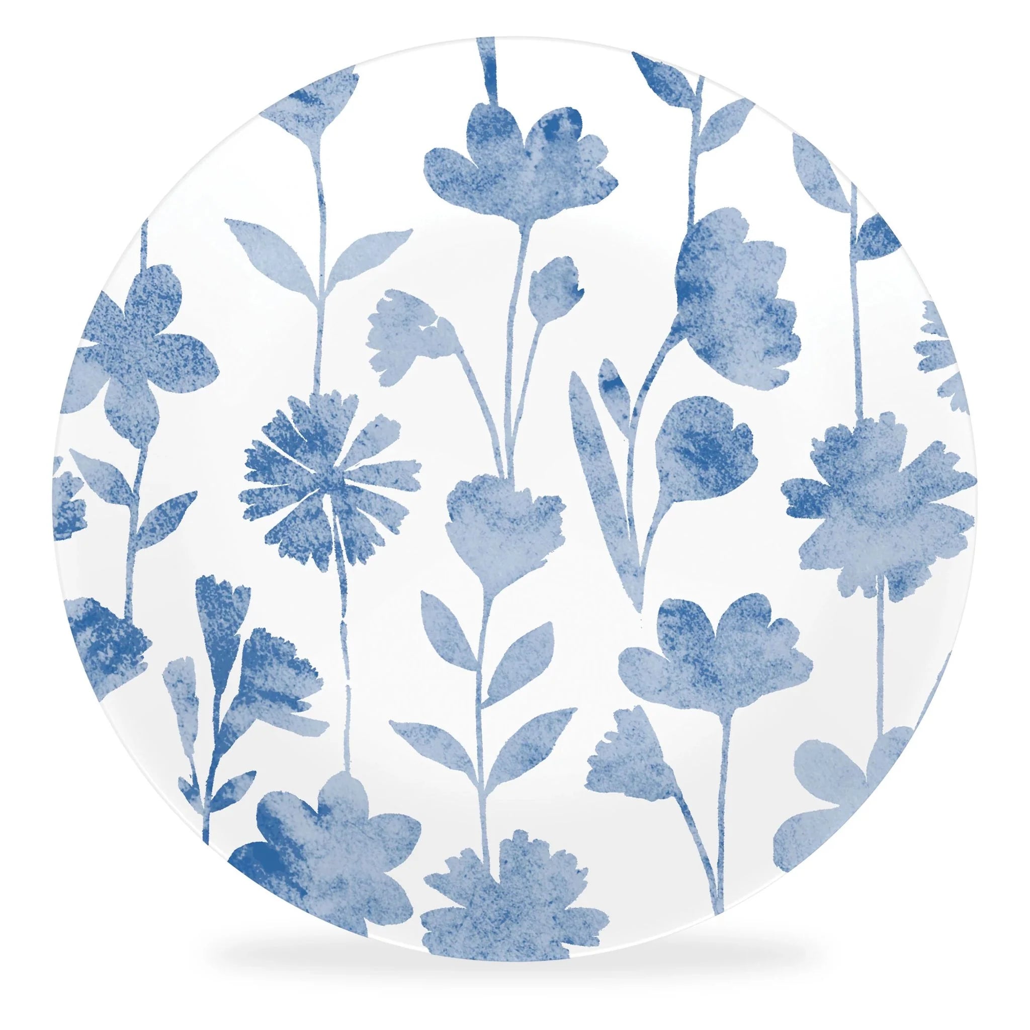 Corelle Lightweight Plates Botanical Stripes 8.5 Salad Plate, Floral