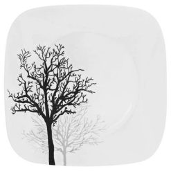 Corelle Lightweight Plates Timber Shadows 10.5 Dinner Plate
