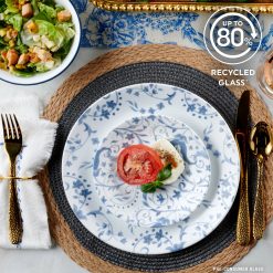 Alternative view of Corelle Lightweight Plates Darlington 18-piece Dinnerware Set, Service for 6