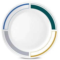Corelle Lightweight Plates Color Block 10.25 Dinner Plate