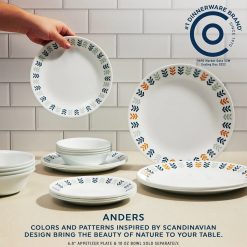 Alternative view of Corelle Lightweight Plates Anders 10-ounce Dip & Condiment Bowl