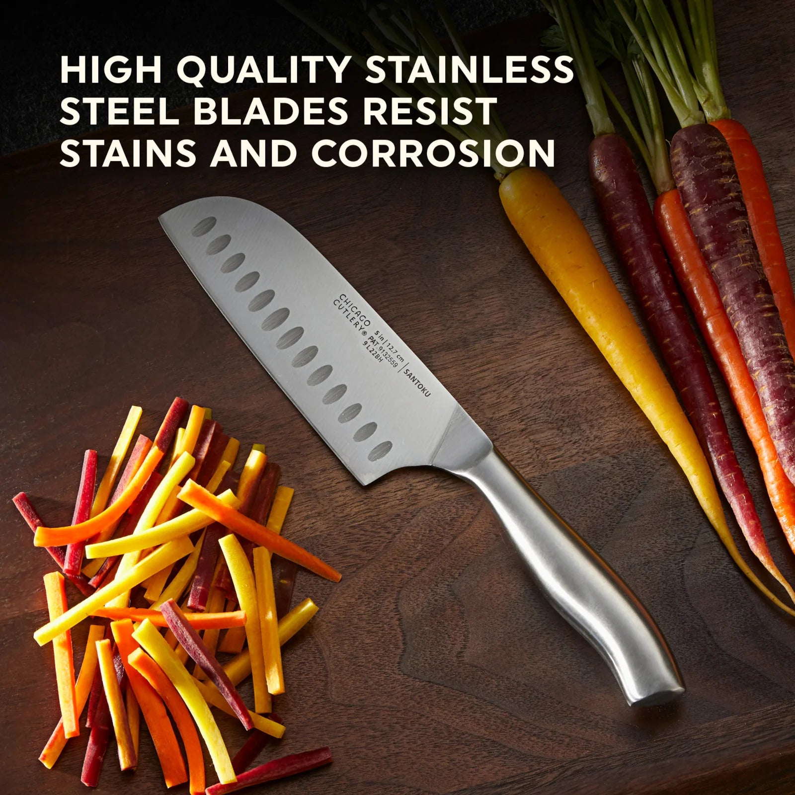 Corelle Lightweight Plates Chicago Dinnerware Insignia Steel Guided Grip 2-piece Knife Set - Image 5