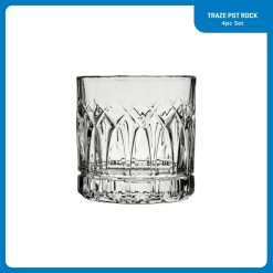 Alternative view of Ocean Glass Traze PST Rocks Glasses (4-Pieces), 12-ounce, Dishwasher Safe