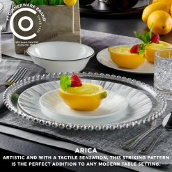 Alternative view of Corelle Lightweight Plates Arica 18-piece Dinnerware Set, Service for 6