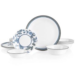 Corelle Lightweight Plates Veranda 16-piece Dinnerware Set, Service for 4