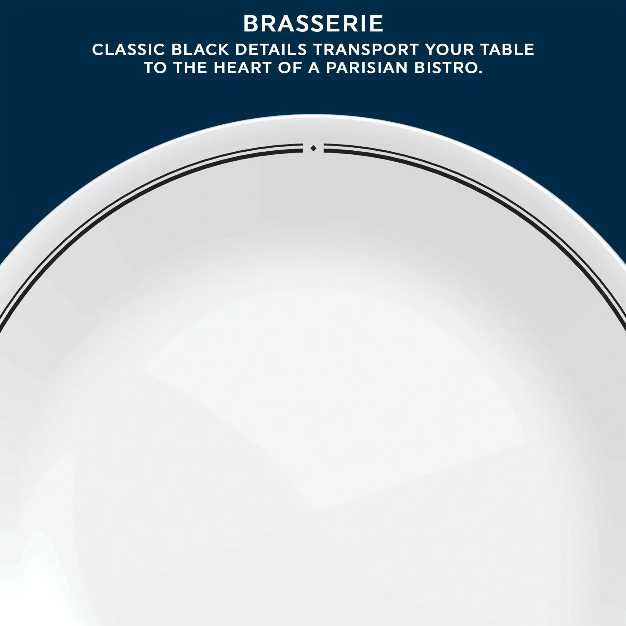 Corelle Lightweight Plates Brasserie 8.5 Salad Plate, 6-pack - Image 4