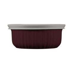 CorningWare  French Colors 16-ounce Baking Dish with Lid, Cabernet