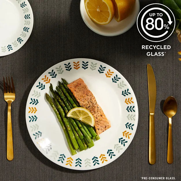 Corelle Lightweight Plates Anders 18-piece Dinnerware Set, Service for 6 - Image 7