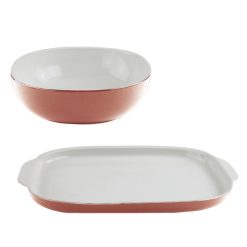 CorningWare  2-piece Serving Set, Red Clay