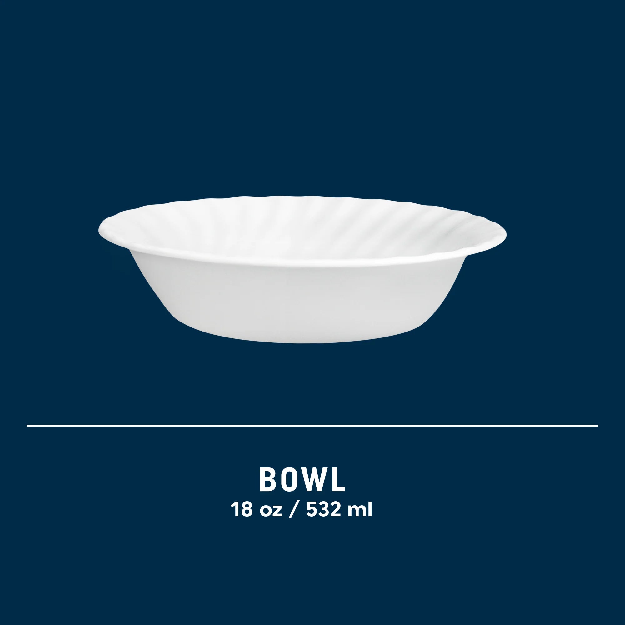 Corelle Lightweight Plates Enhancements 18-ounce Glass Cereal/Soup Bowl - Image 5