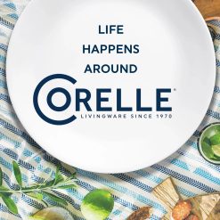 Alternative view of Corelle Lightweight Plates Pure White 1-quart Large Serving Bowl