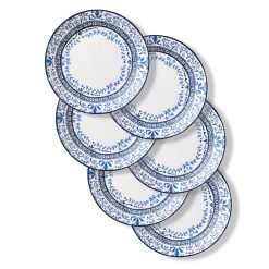 Corelle Lightweight Plates Portofino 10.25 Dinner Plates, 6-pack