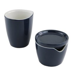 CorningWare  Midnight Blue Cream and Sugar Set