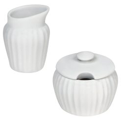 CorningWare  French White  Cream & Sugar Set