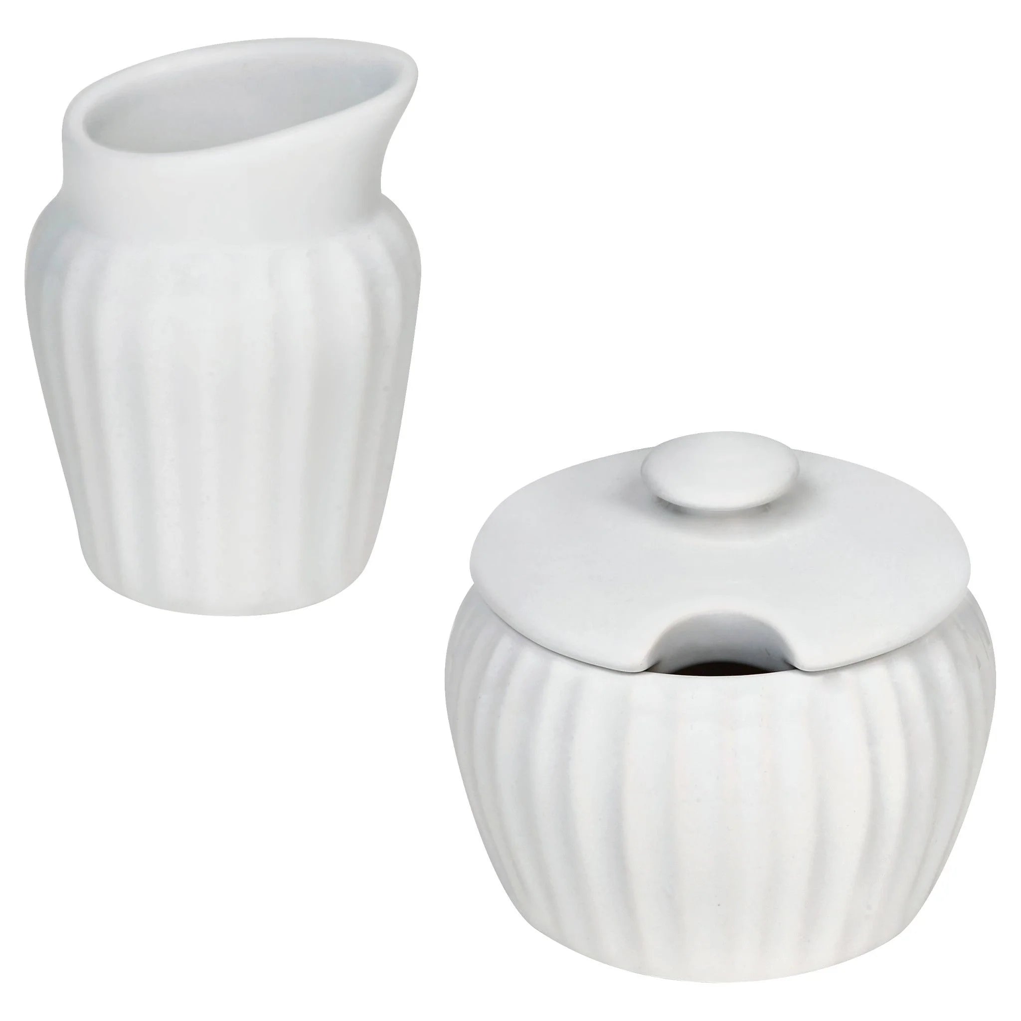 CorningWare French White Cream & Sugar Set