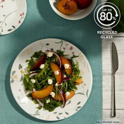 Alternative view of Corelle Lightweight Plates Wildflower Scatter 18-piece Dinnerware Set, Service for 6