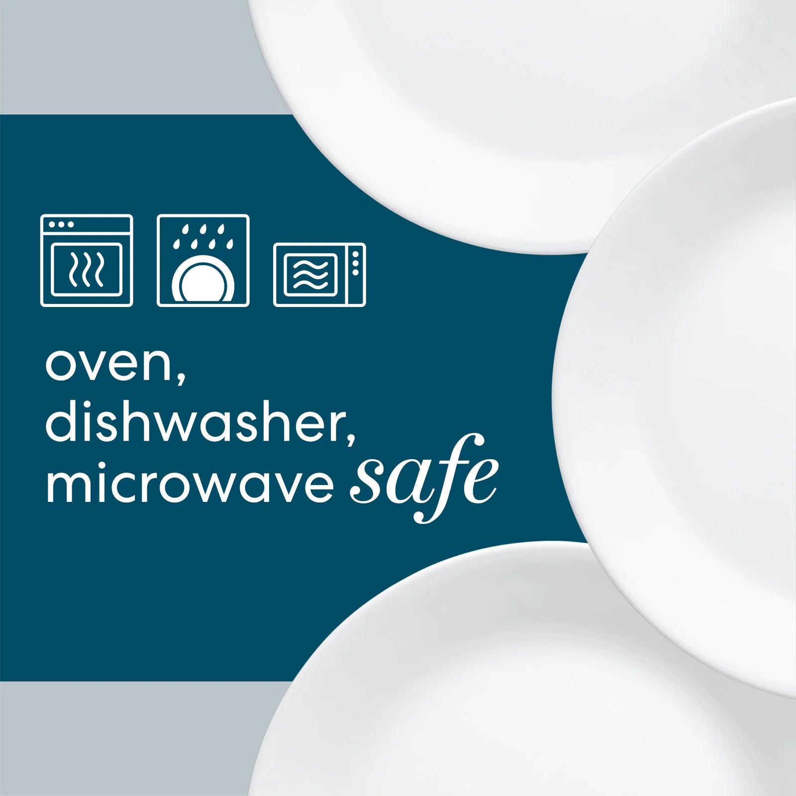 Corelle Lightweight Plates Winter Frost White 30-ounce Versa Meal Bowls, 2-pack - Image 3