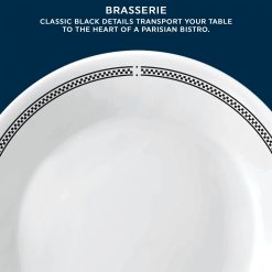 Alternative view of Corelle Lightweight Plates Brasserie 6.75 Appetizer Plate