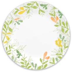 Corelle Lightweight Plates Contemporary Fruit 10.5 Dinner Plate- 4 Pack