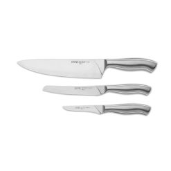 Corelle Lightweight Plates Chicago Dinnerware Insignia Steel  3-piece Knife Set