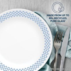 Alternative view of Corelle Lightweight Plates Amelia 10.25 Dinner Plate
