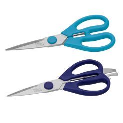 Corelle Lightweight Plates Chicago Cutlery 2-piece Kitchen Shears in Blueberry and Blue Frost