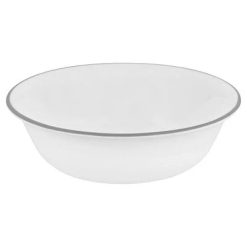 Corelle Lightweight Plates Mystic Gray 18-ounce Cereal Bowl