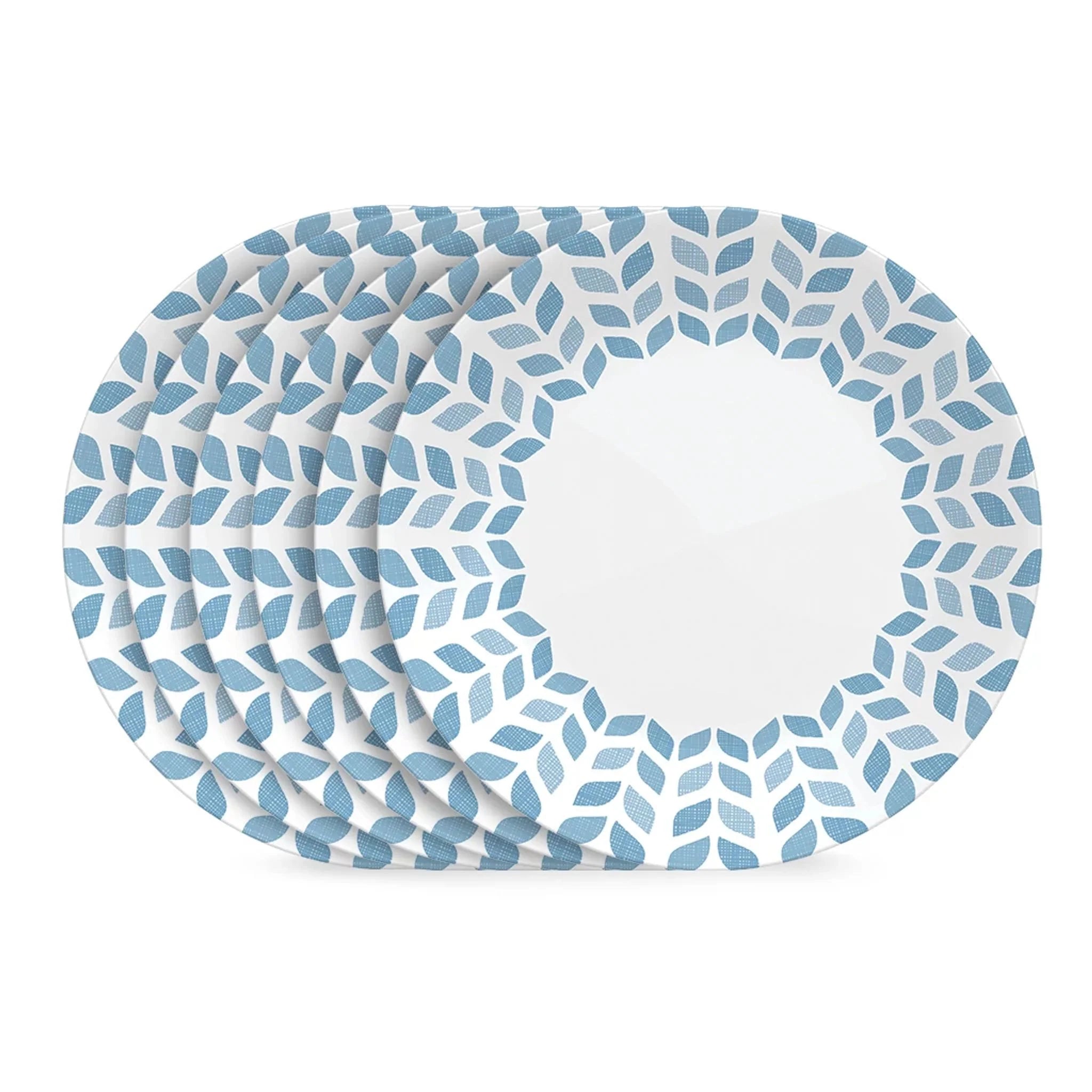 Corelle Lightweight Plates Global Collection Northern Pines 10.25 Dinner Plates, 6-pack