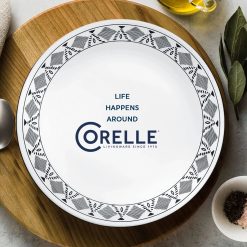 Alternative view of Corelle Lightweight Plates Cusco 16-piece Mugless Dinnerware Set, Service for 4