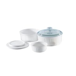 CorningWare  French White  6-piece Bakeware Set