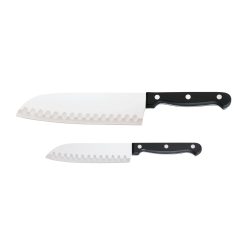 Corelle Lightweight Plates Chicago Dinnerware Essentials  2-piece Santoku / Partoku Knife Set