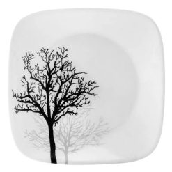 Corelle Lightweight Plates Timber Shadows 6.5 Appetizer Plate