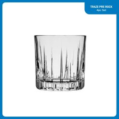Alternative view of Ocean Glass Traze PRE Rocks Glasses (4-Pieces), 12-ounce, Dishwasher Safe