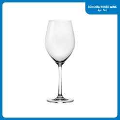 Alternative view of Ocean Glass Sondria White Wine Glasses (4-pieces), 14-ounce, Dishwasher Safe