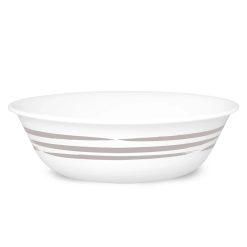 Corelle Lightweight Plates Brushed Silver 18-ounce Cereal Bowl