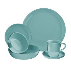 CorningWare  6-piece Pool Blue Dinnerware Set , Service for 1