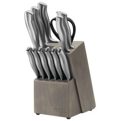 Corelle Lightweight Plates Chicago Dinnerware Insignia Steel  13-piece Block Set