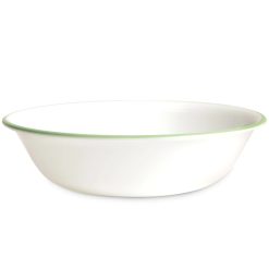 Corelle Lightweight Plates Spring Blossom Green 10-ounce Bowl