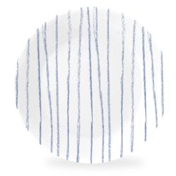 Corelle Lightweight Plates Botanical Stripes 6.75 Appetizer Plate