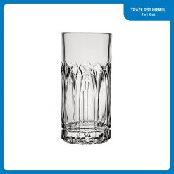 Alternative view of Ocean Glassware Traze PST Highball Glasses (4-Pieces), 12-ounce, Dishwasher Safe