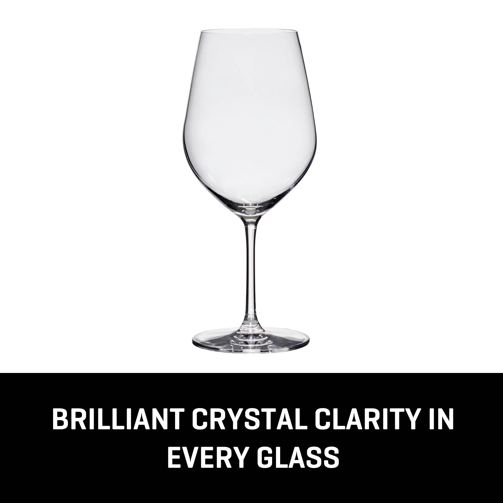 Lucaris Tokyo Temptation Bordeaux Glasses (4-Pieces), 21-ounce, Dishwasher Safe, Lead-free Crystalline - Image 4