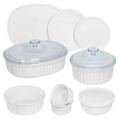 CorningWare  French White  12-piece Bakeware Set