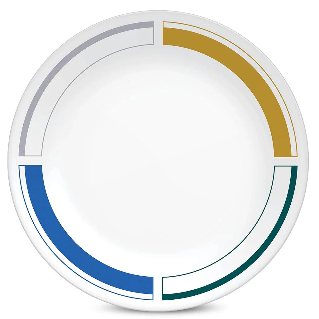 Corelle Lightweight Plates Color Block 8.5 Salad Plate