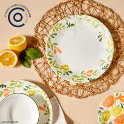 Alternative view of Corelle Lightweight Plates Contemporary Fruit 10.5 Dinner Plate- 4 Pack