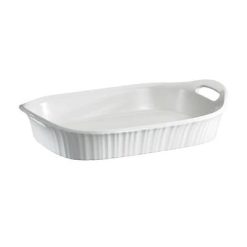CorningWare  French White  3-quart Casserole Dish