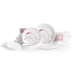 Corelle Lightweight Plates Classic Splendor 78-piece Dinnerware Set, Service for 12