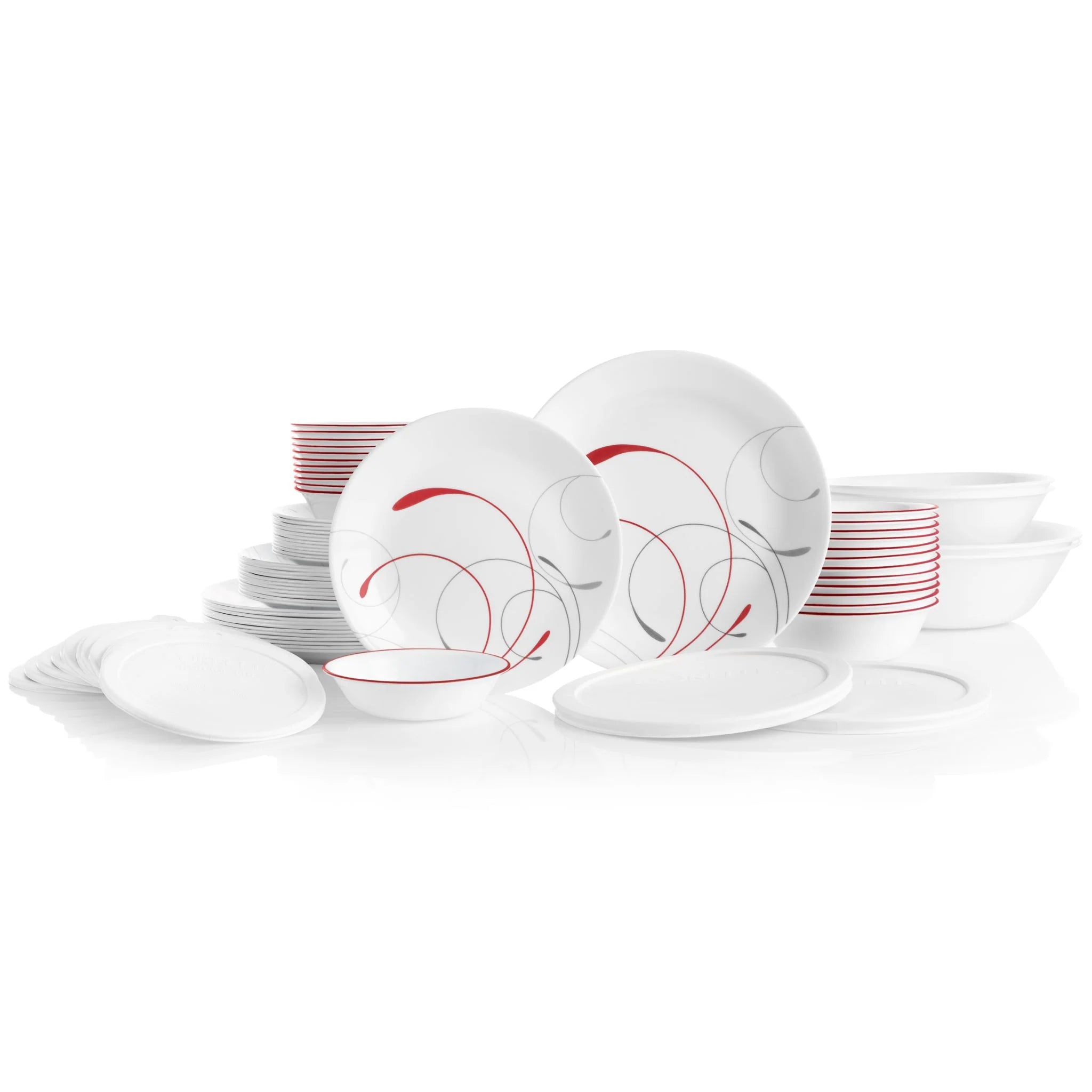 Corelle Lightweight Plates Classic Splendor 78-piece Dinnerware Set, Service for 12