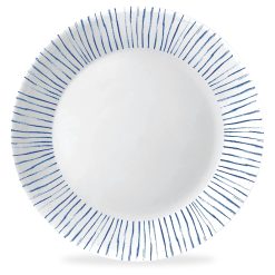 Corelle Lightweight Plates Botanical Stripes 10.25 Dinner Plate